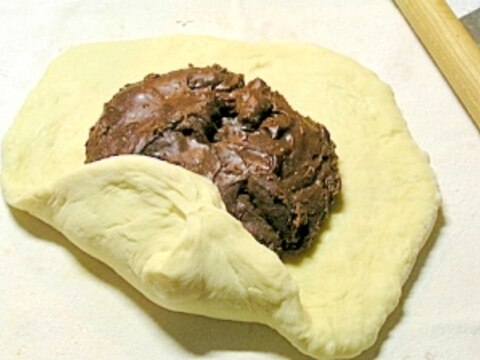 パン作り用　レンジでチョコカスタードクリーム